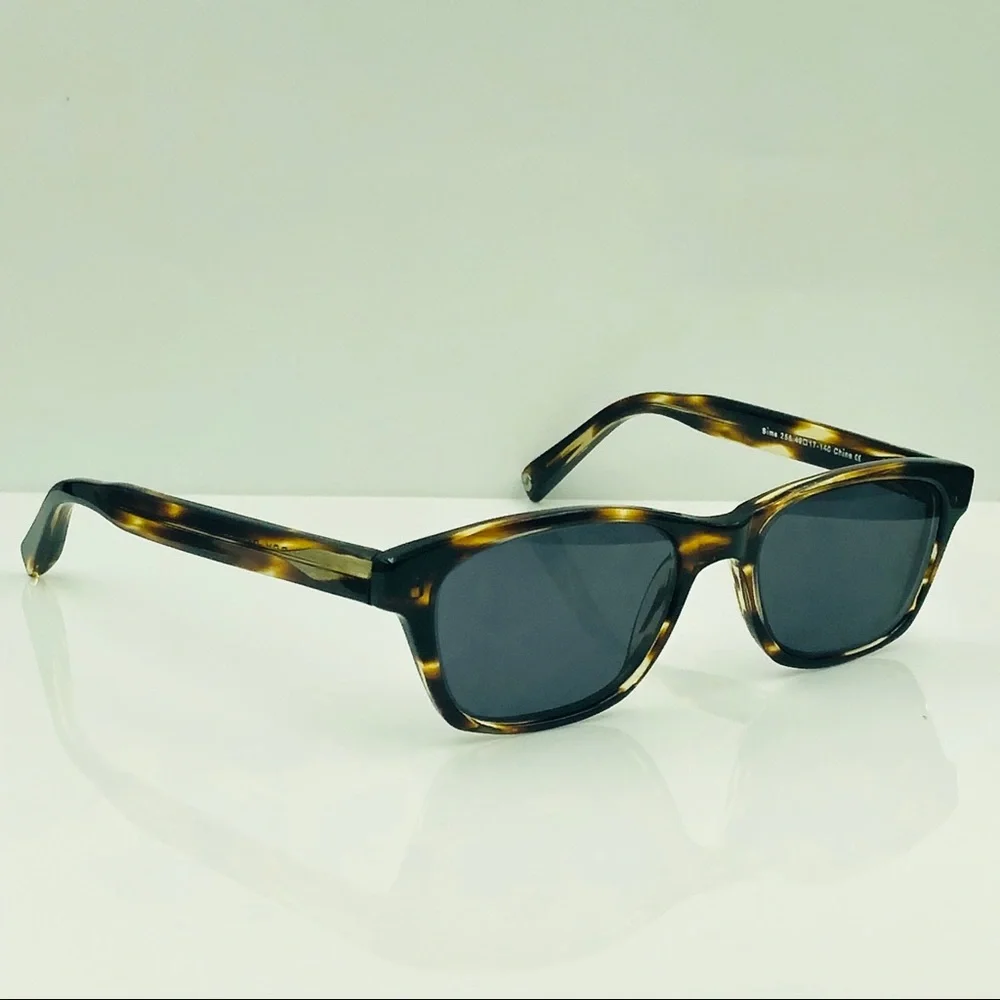 Warby Parker Brown Oval Sunglasses Frames